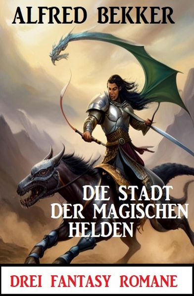 Produktbild: Die Stadt der magischen Helden: Drei Fantasy Romane