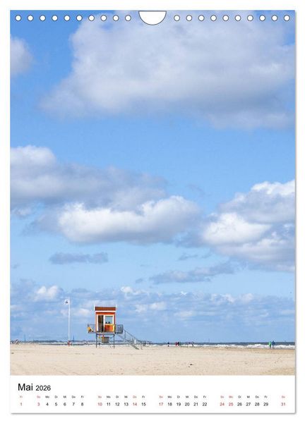 Produktbild: Dein Langeoog - Der besondere Blick (Wandkalender 2026 DIN A4 hoch), CALVENDO Monatskalender