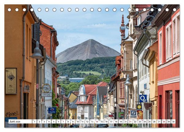 Produktbild: Rosenstadt Sangerhausen (Tischkalender 2026 DIN A5 quer), CALVENDO Monatskalender