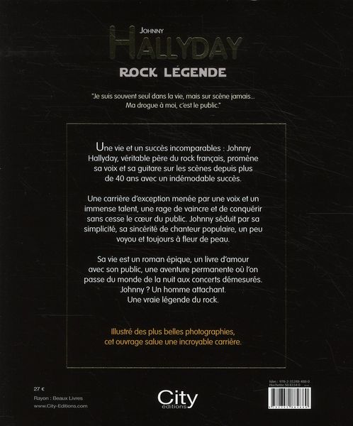 Produktbild: Johnny Halliday: rock l&eacute;gende