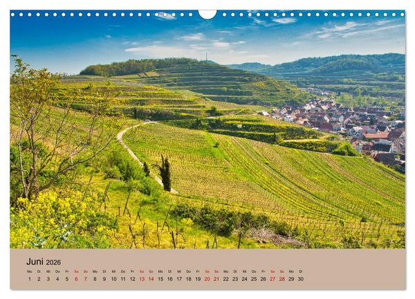Produktbild: Kaiserstuhlblicke (Wandkalender 2026 DIN A3 quer), CALVENDO Monatskalender