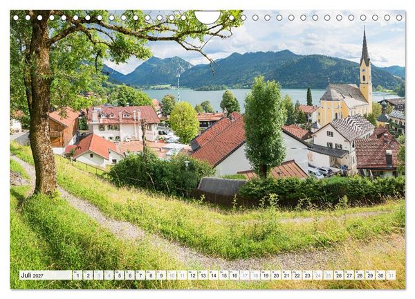 Produktbild: Schliersee-Idylle (Wandkalender 2027 DIN A4 quer), CALVENDO Monatskalender