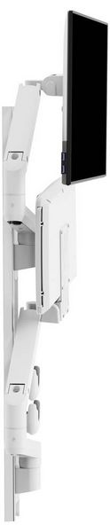 Produktbild: SpeaKa Professional Monitor-Wandhalterung SP-MM-961 1 Display(s) 43,2cm (17\") - 124,5cm (49\") Wei&szlig; H&ouml;henverstellbar, Schwenkbar
