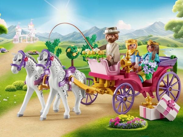 Produktbild: Playmobil® Princess Magic Kutschfahrt mit Prinzessin und Prinz 71846