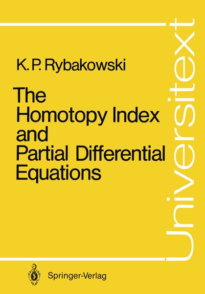 Produktbild: The Homotopy Index and Partial Differential Equations