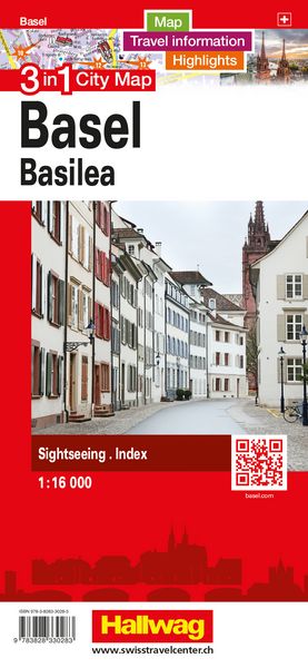 Produktbild: Hallwag Stadtplan Basel