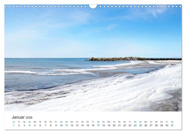 Produktbild: Deutsche K&uuml;ste - Nordsee und Ostsee (Wandkalender 2026 DIN A3 quer), CALVENDO Monatskalender