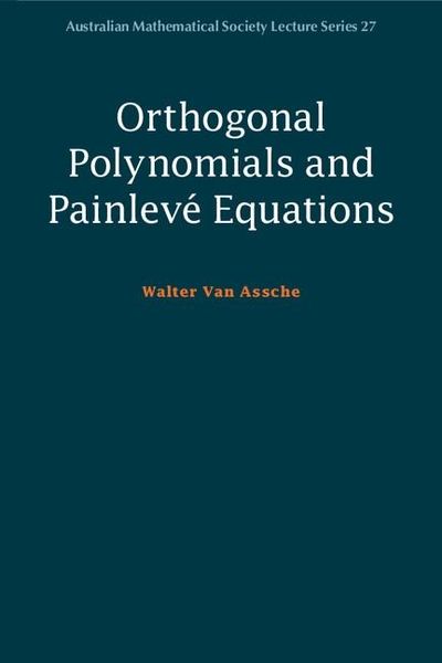 Produktbild: Orthogonal Polynomials and Painleve Equations