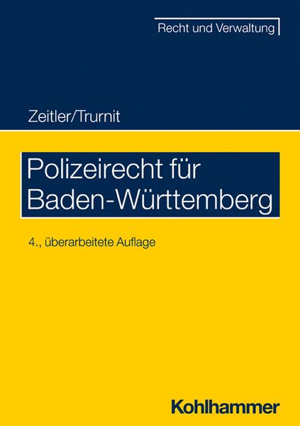 Produktbild: Polizeirecht f&uuml;r Baden-W&uuml;rttemberg