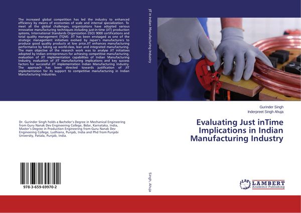 Produktbild: Evaluating Just inTime Implications in Indian Manufacturing Industry