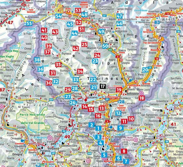 Produktbild: ROTHER Wanderf&uuml;hrer Tessin