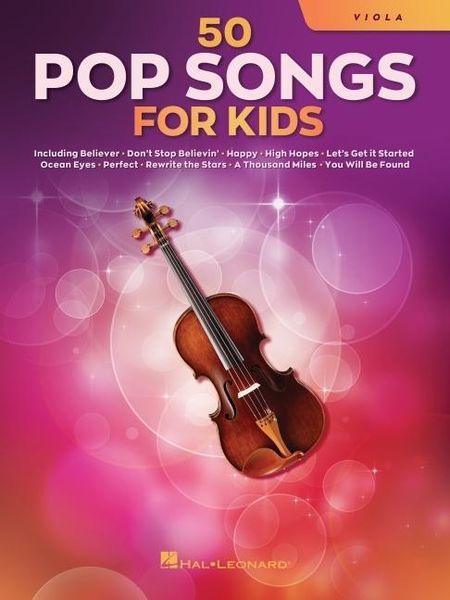 Produktbild: 50 Pop Songs for Kids for Viola