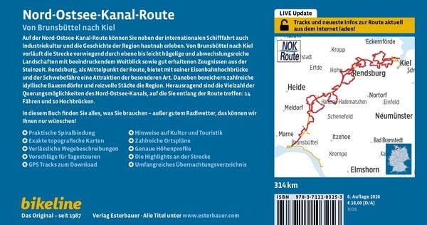 Produktbild: Nord-Ostsee-Kanal-Route