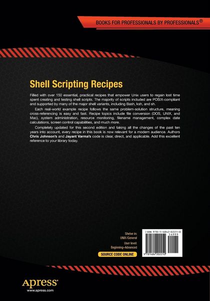 Produktbild: Shell Scripting Recipes
