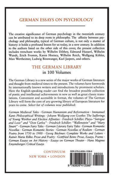 Produktbild: German Essays on Psychology