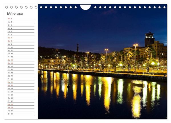 Produktbild: Metropole Barcelona (Wandkalender 2026 DIN A4 quer), CALVENDO Monatskalender
