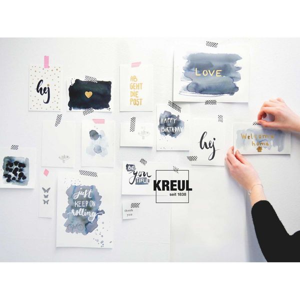 Produktbild: KREUL Handlettering Set Paper Love 7 Teile
