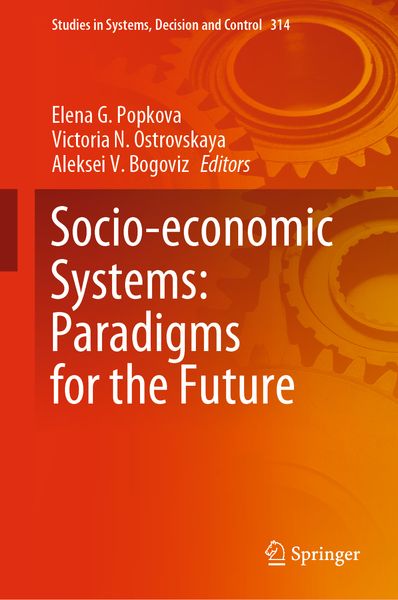 Produktbild: Socio-economic Systems: Paradigms for the Future