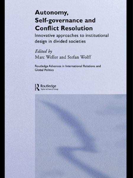 Produktbild: Autonomy, Self Governance and Conflict Resolution