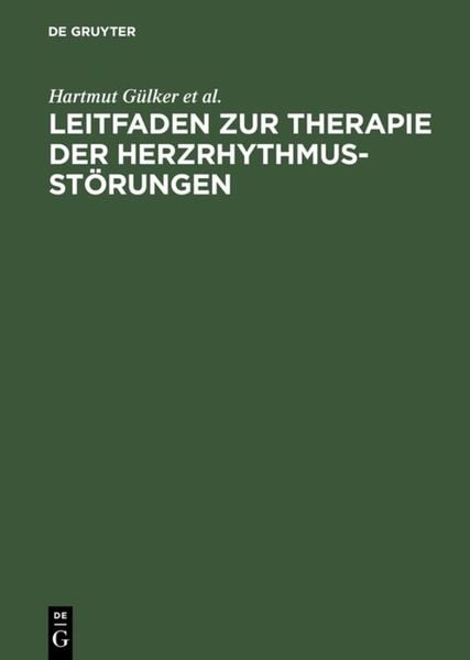 Produktbild: Leitfaden zur Therapie der Herzrhythmusst&ouml;rungen