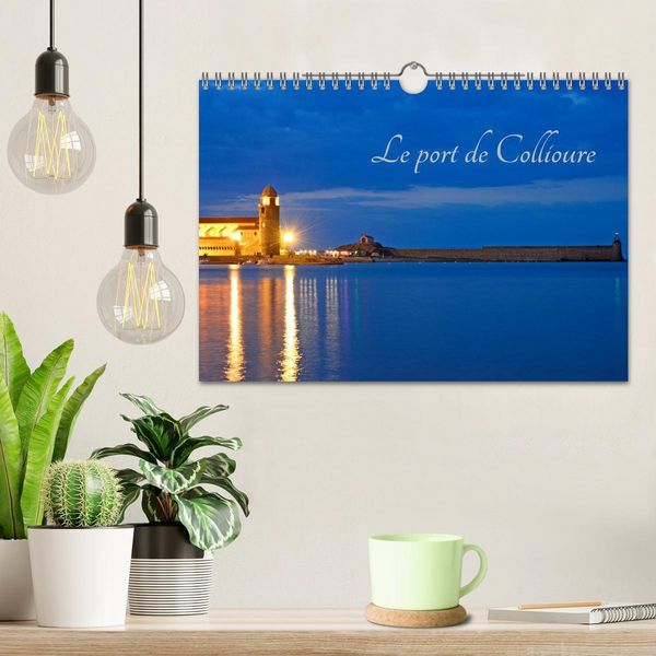 Produktbild: Le port de Collioure (Calendrier mural 2026 DIN A4 vertical), CALVENDO calendrier mensuel