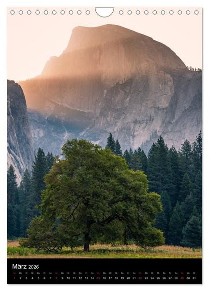 Produktbild: Idylle Pur - Der Yosemite National Park (Wandkalender 2026 DIN A4 hoch), CALVENDO Monatskalender