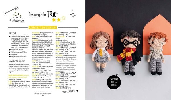 Produktbild: Helden der Kindheit &ndash; Das H&auml;kelbuch &ndash; Trickfiguren, Kulthelden und mehr Amigurumis h&auml;keln