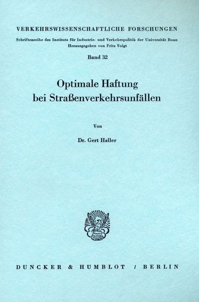 Produktbild: Optimale Haftung bei Stra&szlig;enverkehrsunf&auml;llen.