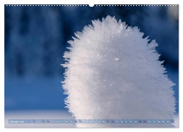 Produktbild: Schneeliebe (hochwertiger Premium Wandkalender 2026 DIN A2 quer), Kunstdruck in Hochglanz