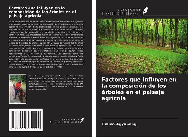 Produktbild: Factores que influyen en la composici&oacute;n de los &aacute;rboles en el paisaje agr&iacute;cola