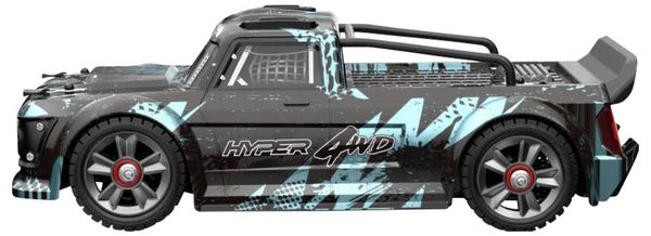 Produktbild: MJX Hyper GO Schwarz Brushless 1:14 RC Modellauto Elektro Rally Allradantrieb (4WD) RtR 2,4 GHz inkl. Akku und Ladekabel, mit Lichteffekt