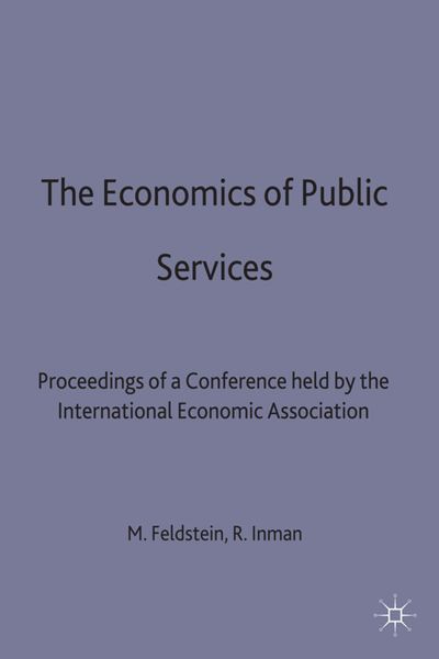 Produktbild: The Economics of Public Services