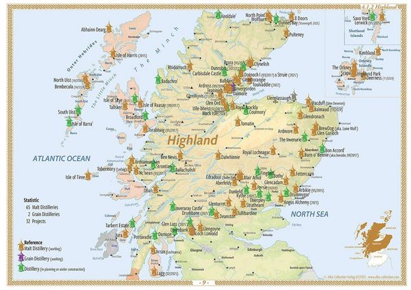 Produktbild: Whisky Atlas Europe 2025
