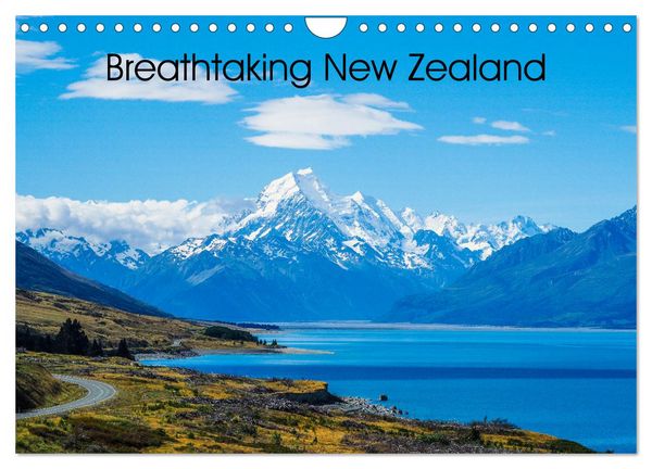 Breathtaking New Zealand (Wall Calendar 2026 DIN A4 landscape), CALVENDO 12 Month Wall Calendar