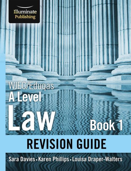 Produktbild: WJEC/Eduqas Law for A level Book 1 Revision Guide