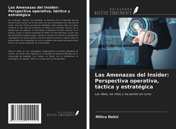 Produktbild: Las Amenazas del Insider: Perspectiva operativa, t&aacute;ctica y estrat&eacute;gica