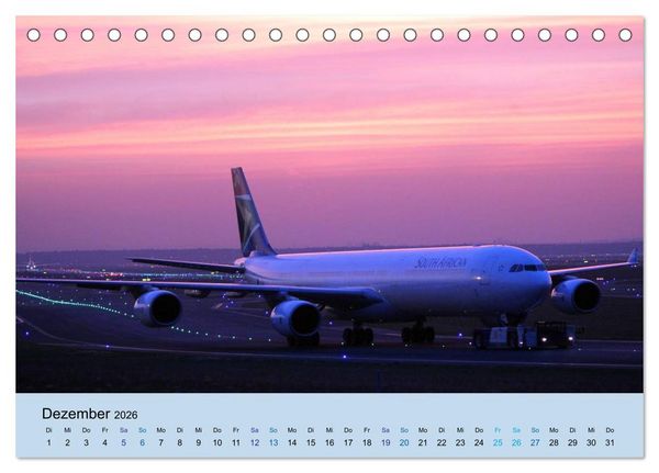Produktbild: Giganten der L&uuml;fte (Tischkalender 2026 DIN A5 quer), CALVENDO Monatskalender