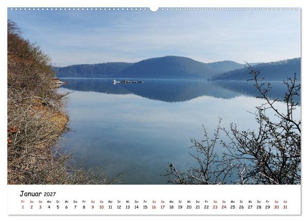 Produktbild: Der Edersee - Das Paradies in Nordhessen (hochwertiger Premium Wandkalender 2027 DIN A2 quer), Kunstdruck in Hochglanz