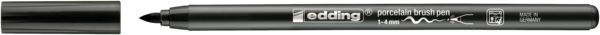 Produktbild: Porzellan-Pinselstift edding 4200, schwarz 1-4 mm