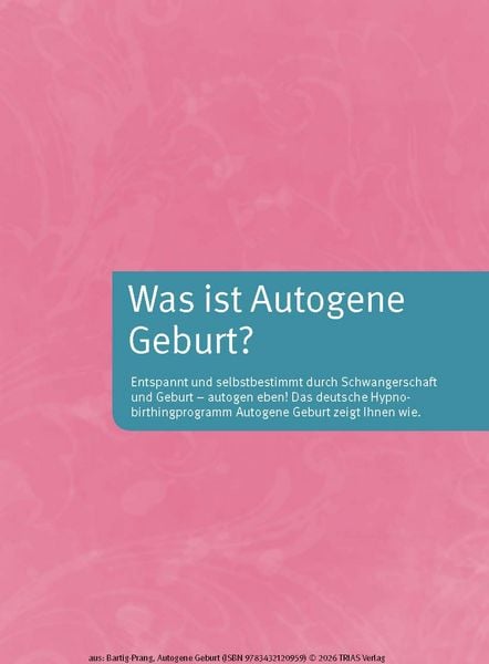 Produktbild: Autogene Geburt