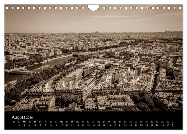 Produktbild: Paris (Wandkalender 2026 DIN A4 quer), CALVENDO Monatskalender