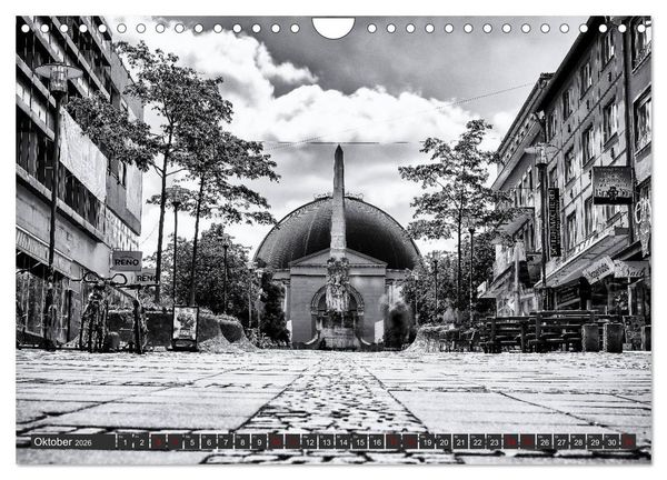 Produktbild: Ein Blick auf Darmstadt (Wandkalender 2026 DIN A4 quer), CALVENDO Monatskalender