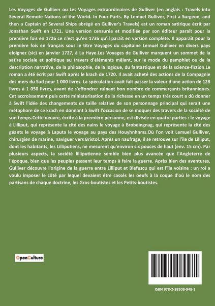 Produktbild: Les Voyages de Gulliver