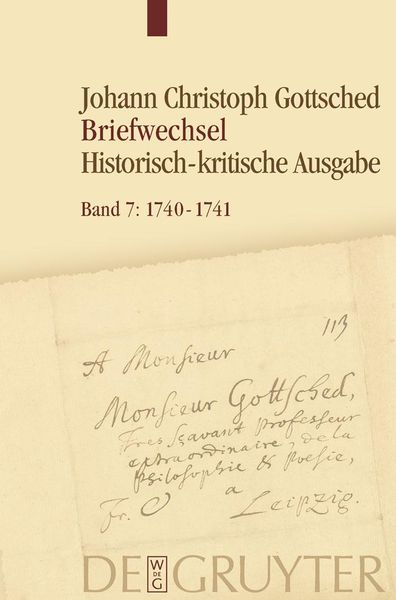 Produktbild: August 1740 - Oktober 1741