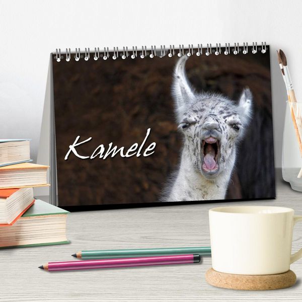 Produktbild: Kamele (Tischkalender 2026 DIN A5 quer), CALVENDO Monatskalender