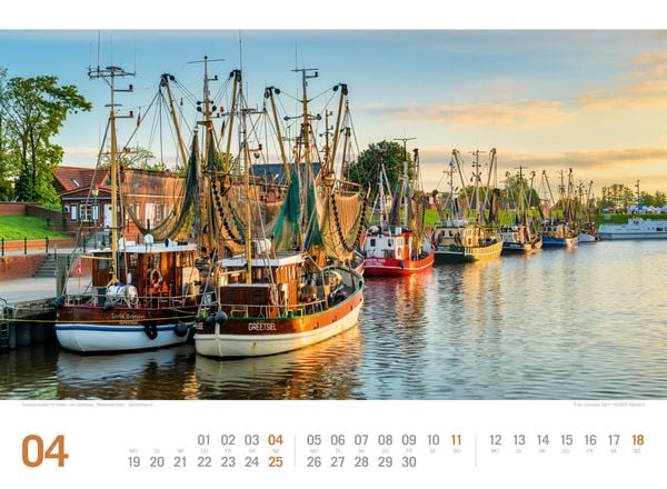 Produktbild: Nordsee ReiseLust Kalender 2027 | von Ostfriesland bis nach Sylt