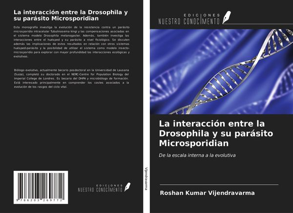 Produktbild: La interacci&oacute;n entre la Drosophila y su par&aacute;sito Microsporidian
