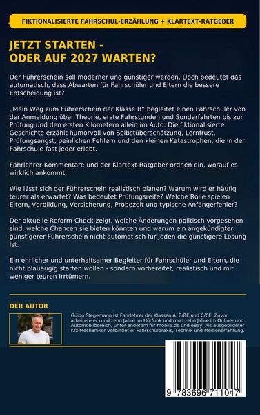 Produktbild: Mein Weg zum F&uuml;hrerschein der Klasse B