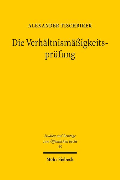 Produktbild: Die Verh&auml;ltnism&auml;&szlig;igkeitspr&uuml;fung