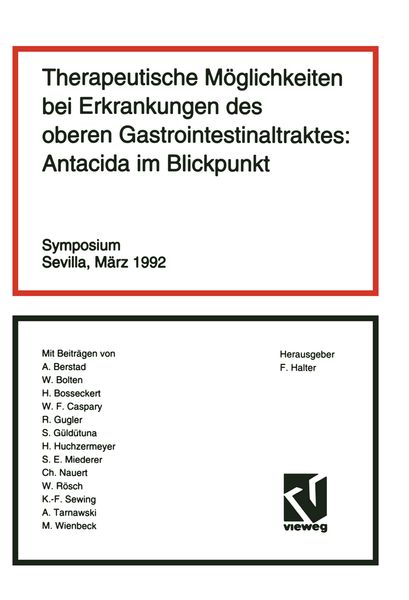 Produktbild: Therapeutische M&ouml;glichkeiten bei Erkrankungen des oberen Gastrointestinaltraktes: Antacida im Blickpunkt